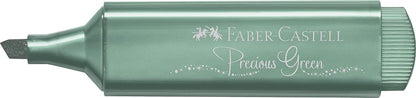 Faber-Castell 154639 - Textmarker TL 46, Metallic green, 1 Stück