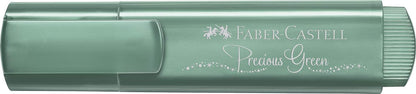 Faber-Castell 154639 - Textmarker TL 46, Metallic green, 1 Stück