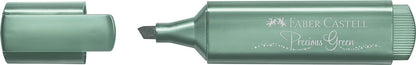 Faber-Castell 154639 - Textmarker TL 46, Metallic green, 1 Stück