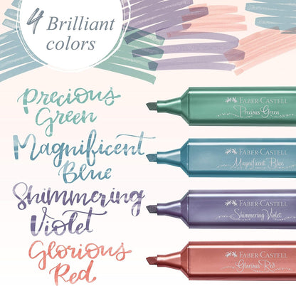Faber-Castell 154673 – Highlighter TL 46, Metallic Copper, 1 Piece