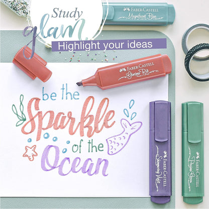 Faber-Castell 154673 – Highlighter TL 46, Metallic Copper, 1 Piece