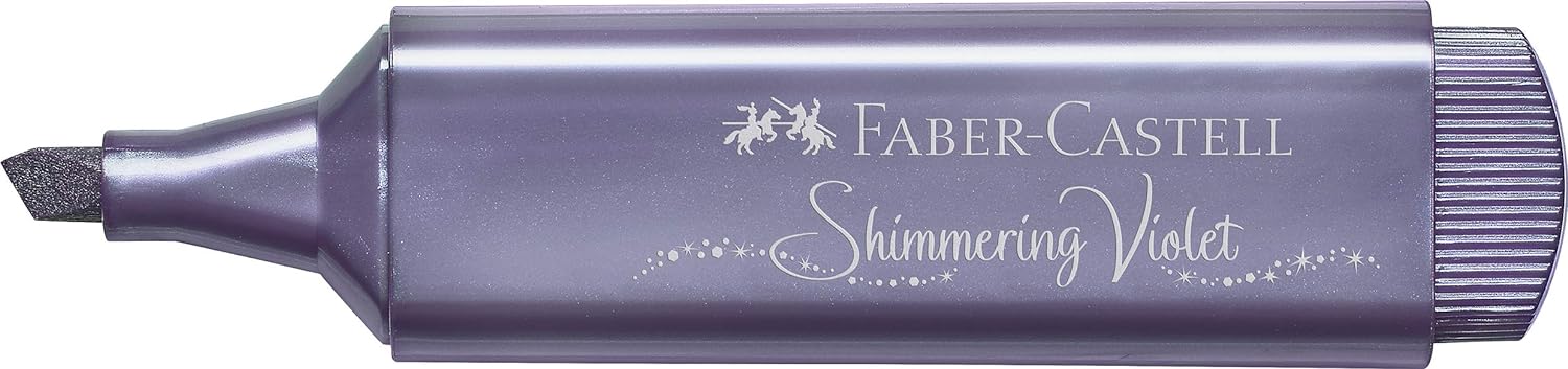 Faber-Castell 154678 - Textmarker TL 46, Metallic violet, 1 Stück
