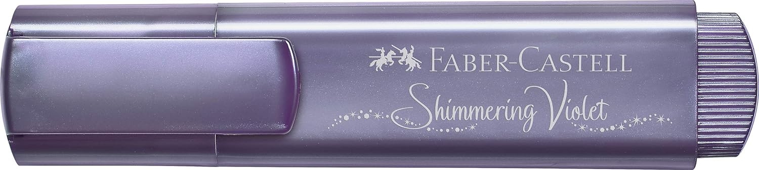 Faber-Castell 154678 - Textmarker TL 46, Metallic violet, 1 Stück