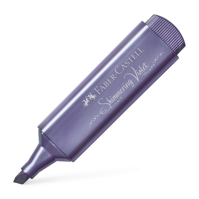 Faber-Castell 154678 - Textmarker TL 46, Metallic violet, 1 Stück