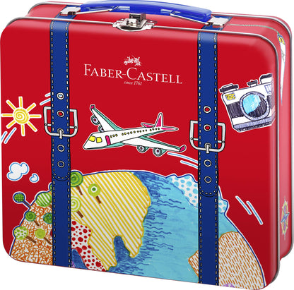 Faber-Castell - Connector Fibre-tip pen in suitcase, 40 pc (155535