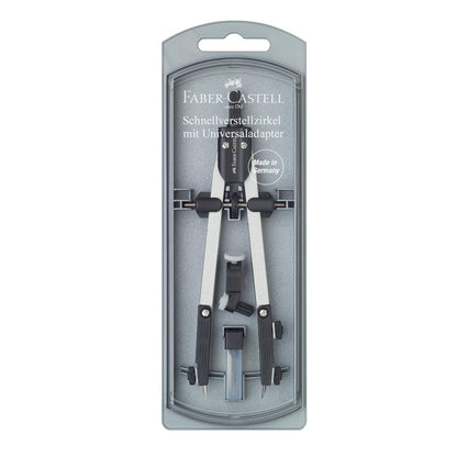 Faber-Castell 174035 - Compas Tecnico + Adaptador Universal