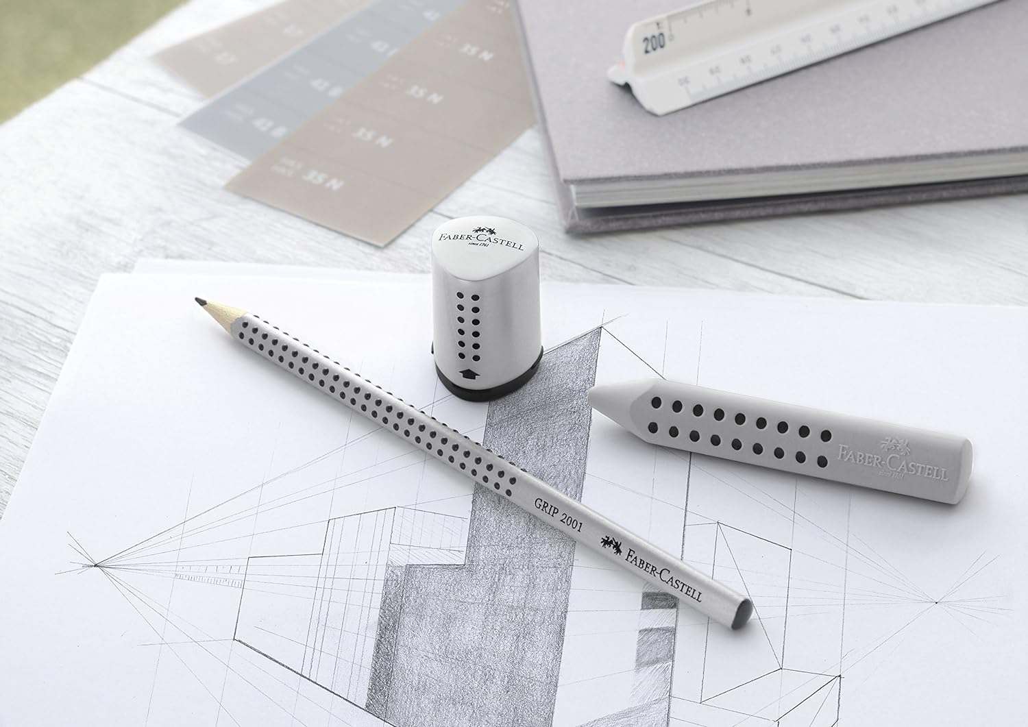 Grip Mini Sharpening Box, Silver