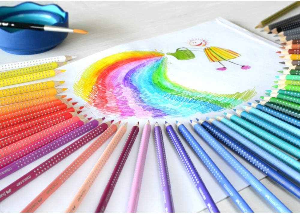 Faber-Castell Colour Grip Set of 12 + 2 Grip Colour Markers