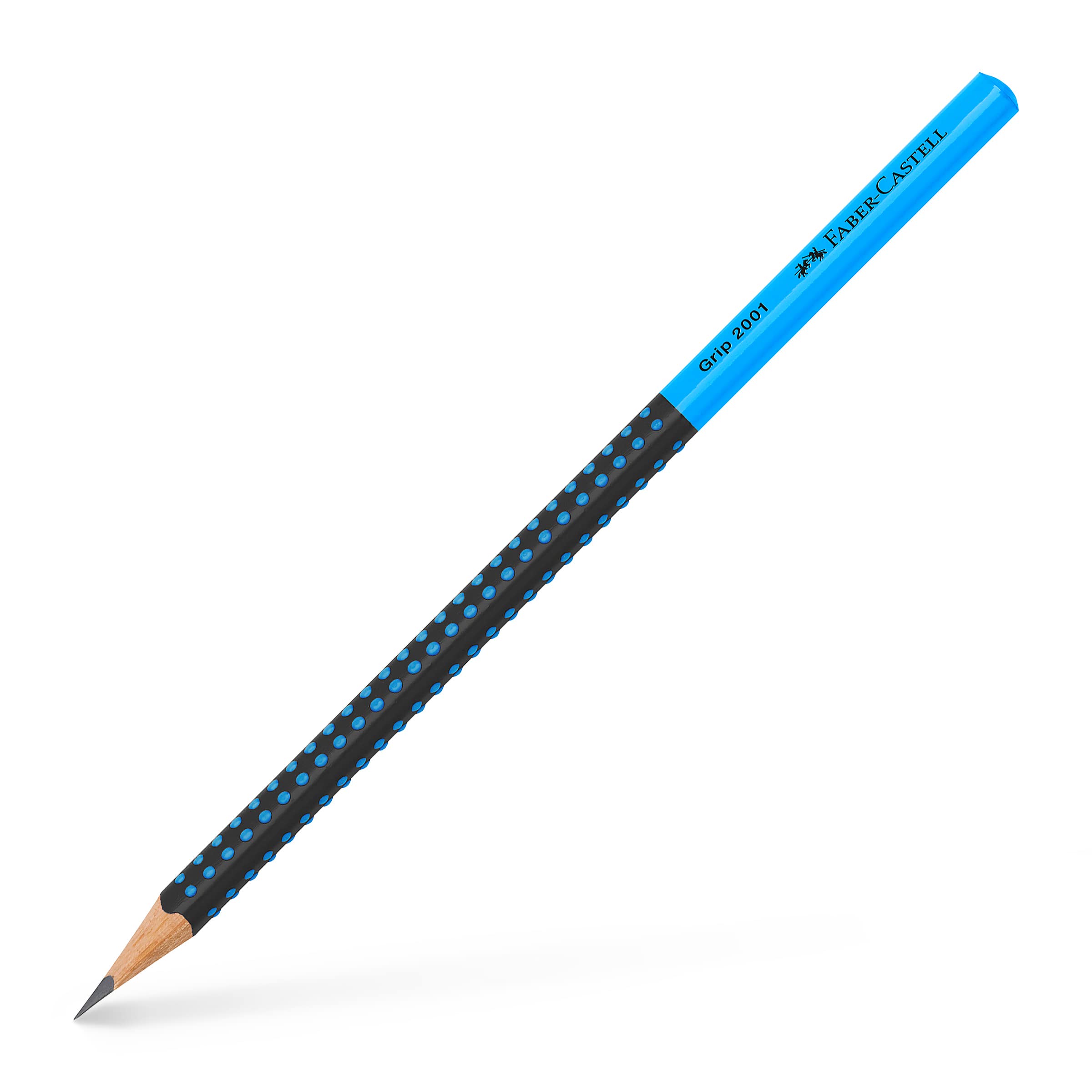 Faber-Castell Graphite Pencil, Grip 2001 - Two Tone Black/Blue