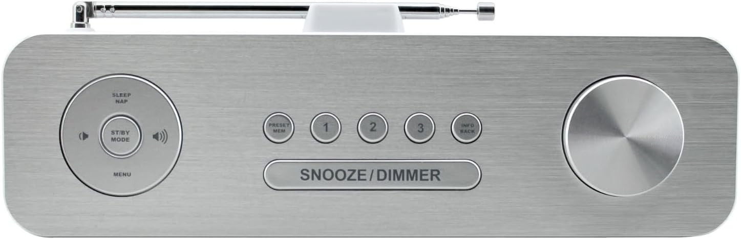 soundmaster DAB700WE DAB+ Empfanger weiB