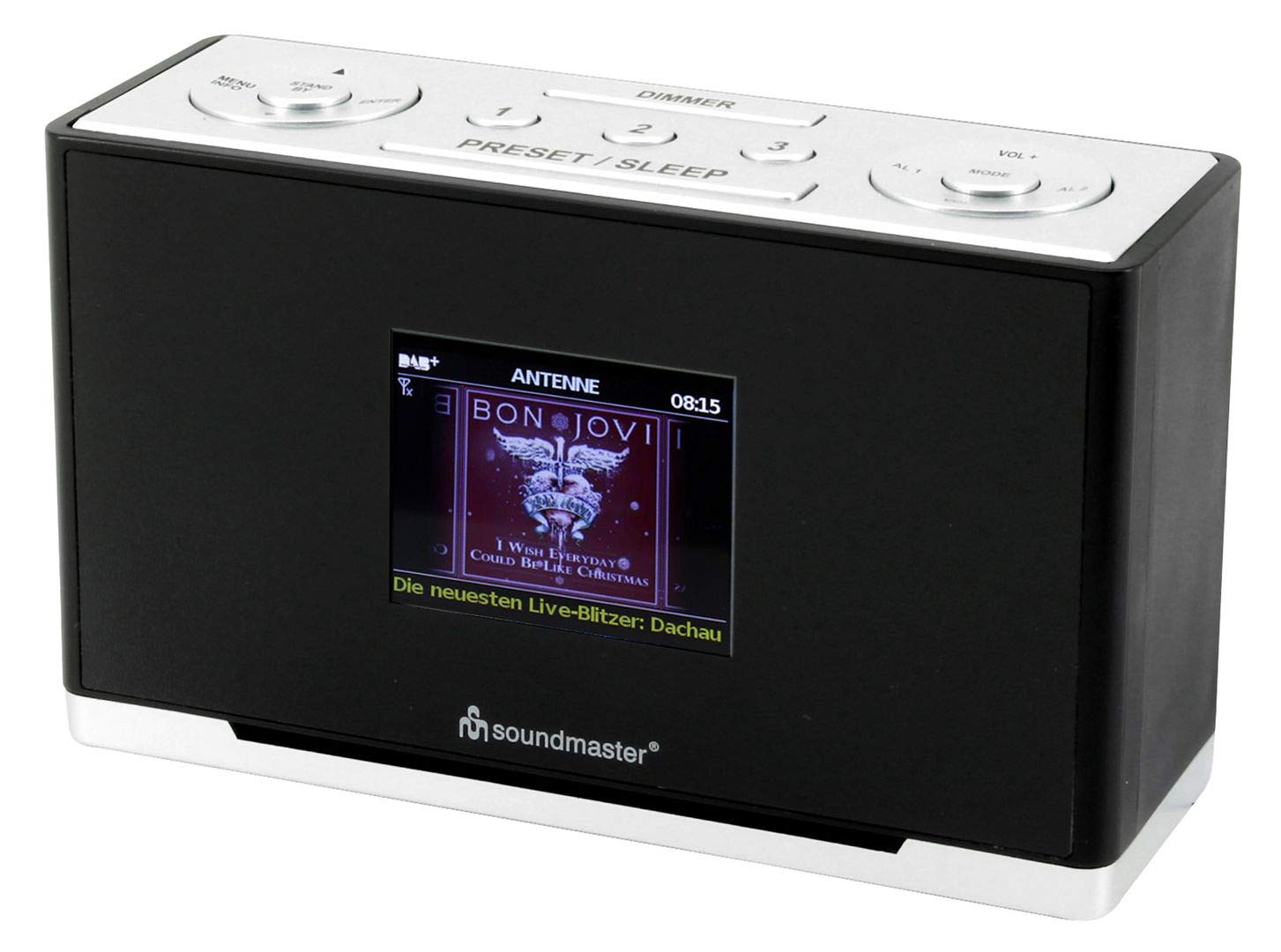 soundmaster UR240SW DAB+ Empfanger schwarz, silber
