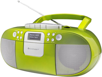 soundmaster SCD7800GR Tragbarer CD-Player