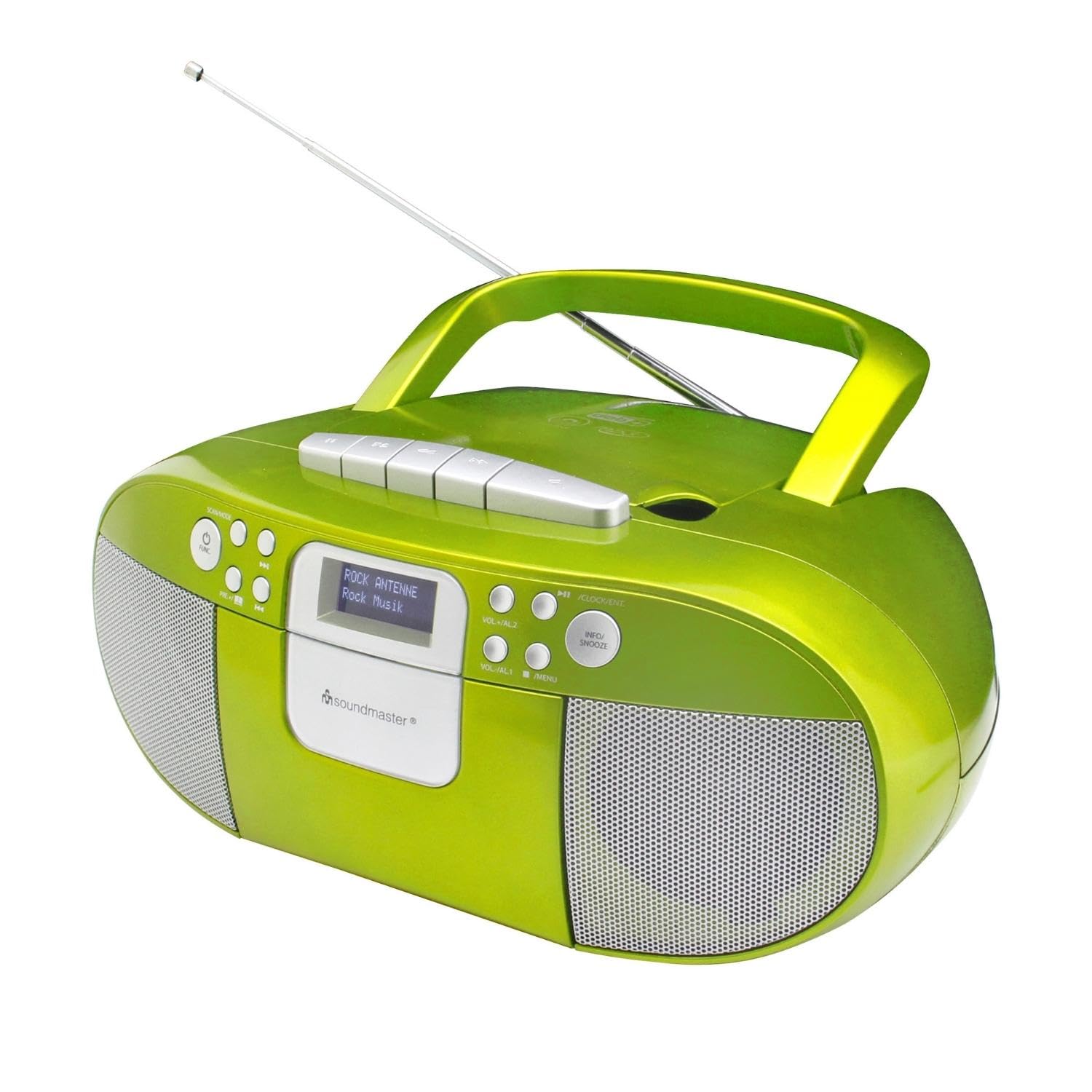 soundmaster SCD7800GR Tragbarer CD-Player