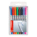 OHP Pen - STABILO OHP Pen Soluble - Fine - Wallet of 8 - Assorted Colours
