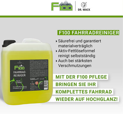 Dr. Wack 2801 F 100 Bicycle Cleaning Solution 5 litres