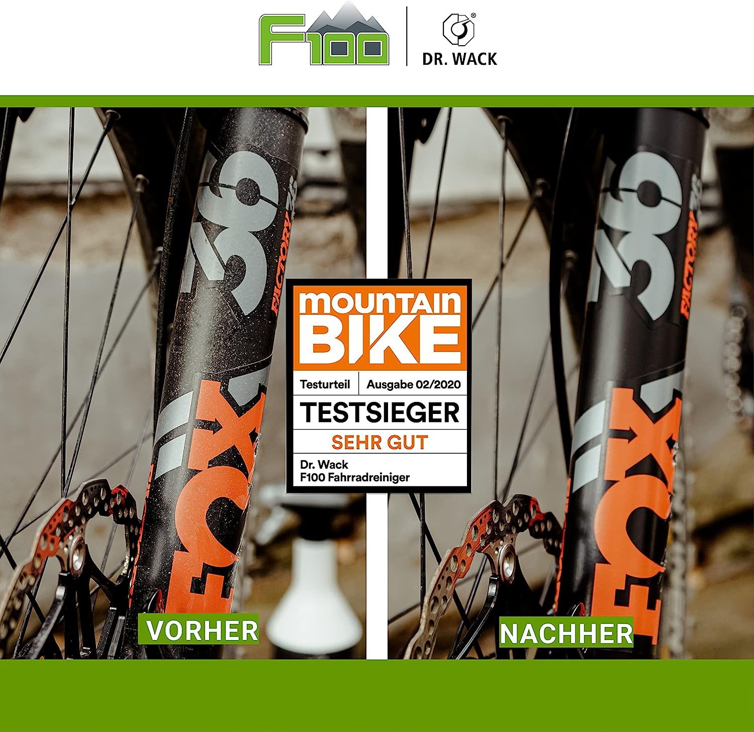 F100 Bicycle Cleaner 2 L