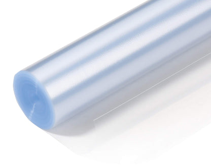HERMA 7360 Book protection film non-adhesive transparent, 2 m x 40 cm, tear & water resistant book cover film, matt grained book film made of robust polypropylene film for durable binding