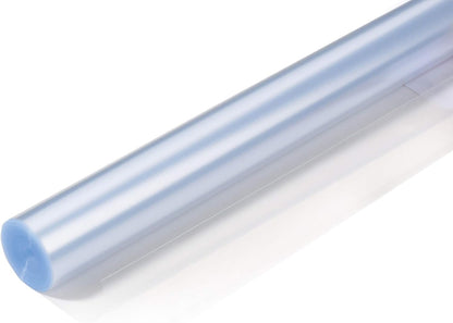 HERMA 7389 Book protection film non-adhesive transparent, 50 m x 40 cm, tear & water resistant Book cover film, matt grained book film made of robust polypropylene film for durable binding