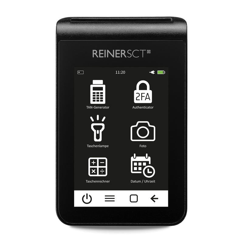 REINERSCT tanJack Deluxe I Premium Tan Generator and Authenticator I First-Class Tan Generator for Online Banking with ChipTAN QR and Sm@rt-TAN Photo