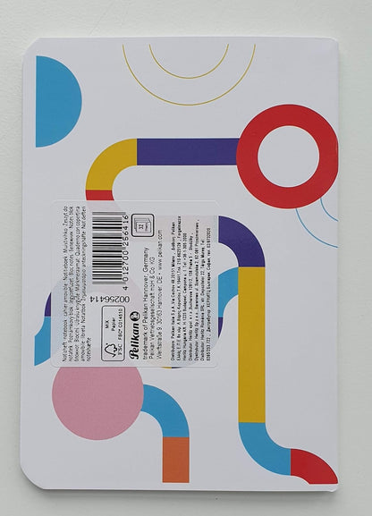 Pelikan 256414 ilo Notebook A6 32 Sheets Polka Dot Pack of 1 White Notebook