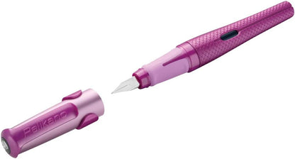 Pelikan Pelikano Stardust 819916 School Fountain Pen for Right-Handed Users (Medium Nib) 1 Item in Folding Box