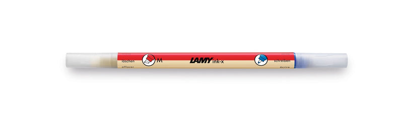 LAMY Includes Plastic Ink Eraser with Eraser tip and Correction tip - Exclusively for Erasing Royal Blue Ink Strawberry/Cream Lace M