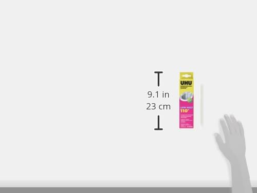 UHU Low-Temperature Glue Gun (Creative, Low Melt 110°C), 48630 Glue Cartridge 200 g