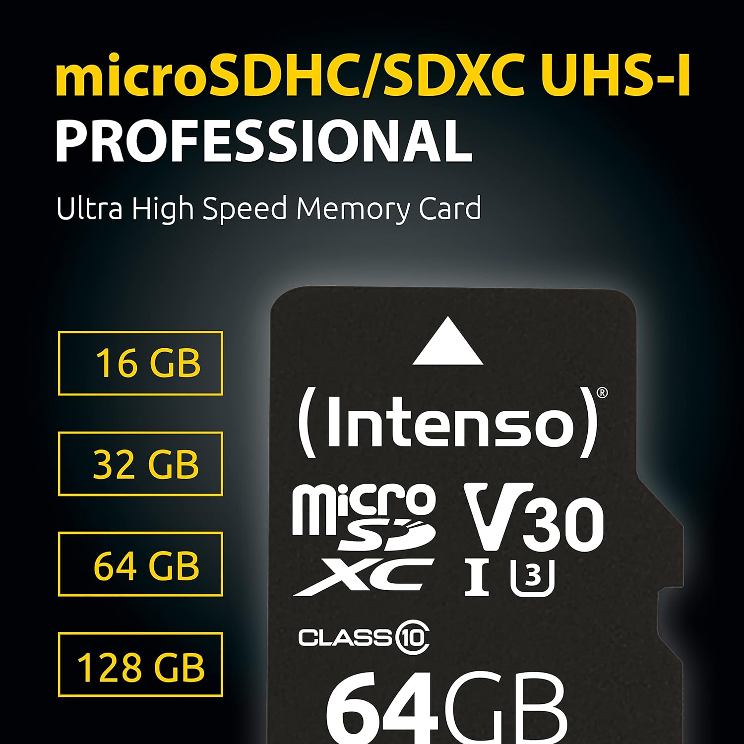 Intenso Speicherkarte microSDHC Professional 32 GB