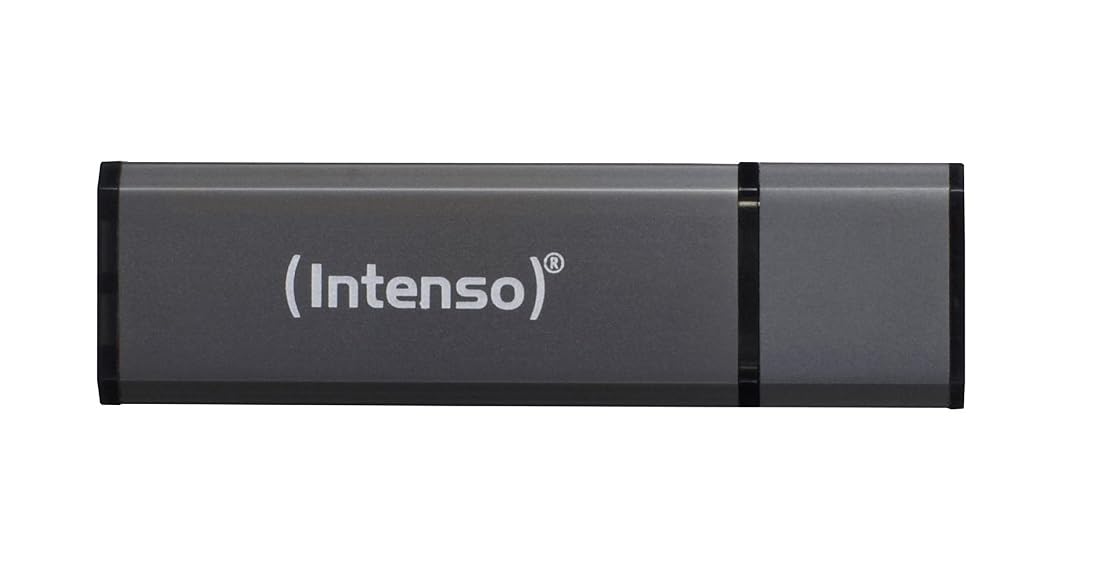 Intenso Alu Line USB 2.0 Flash Drive 128 GB Anthracite
