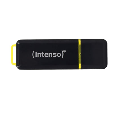 Intenso High Speed Line - Memoria USB 256 GB 3.1 (3.1 Gen 1) Conector USB Tipo A, Negro/Amarillo