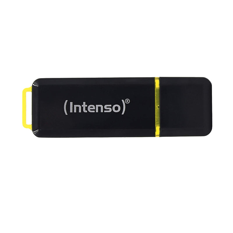 Intenso High Speed Line - Memoria USB 256 GB 3.1 (3.1 Gen 1) Conector USB Tipo A, Negro/Amarillo
