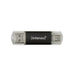 Intenso Twist Line 128 GB, Dual USB 3.2 Gen 1x1, USB-C and USB-A, 70 MB/s, Anthracite
