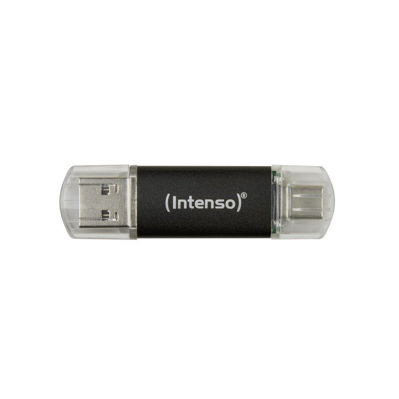 Intenso Twist Line 128 GB, Dual USB 3.2 Gen 1x1, USB-C and USB-A, 70 MB/s, Anthracite