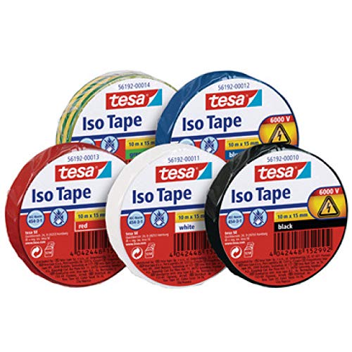 tesa Iso Tape Isolierband grun 19,0 mm x 20,0 m 1