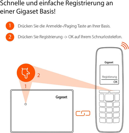 Gigaset E290 Hx Schnurlostelefon Schwarz