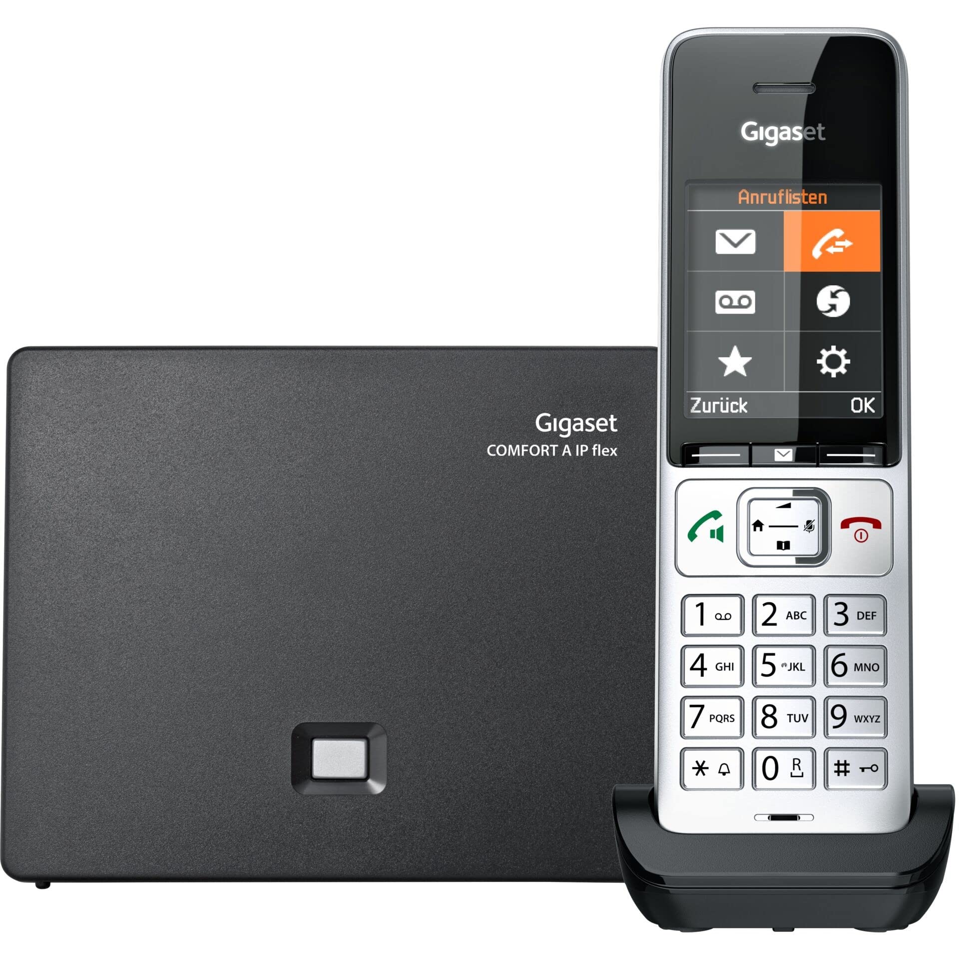 Gigaset COMFORT 500A IP Schnurlostelefon mit Anruf