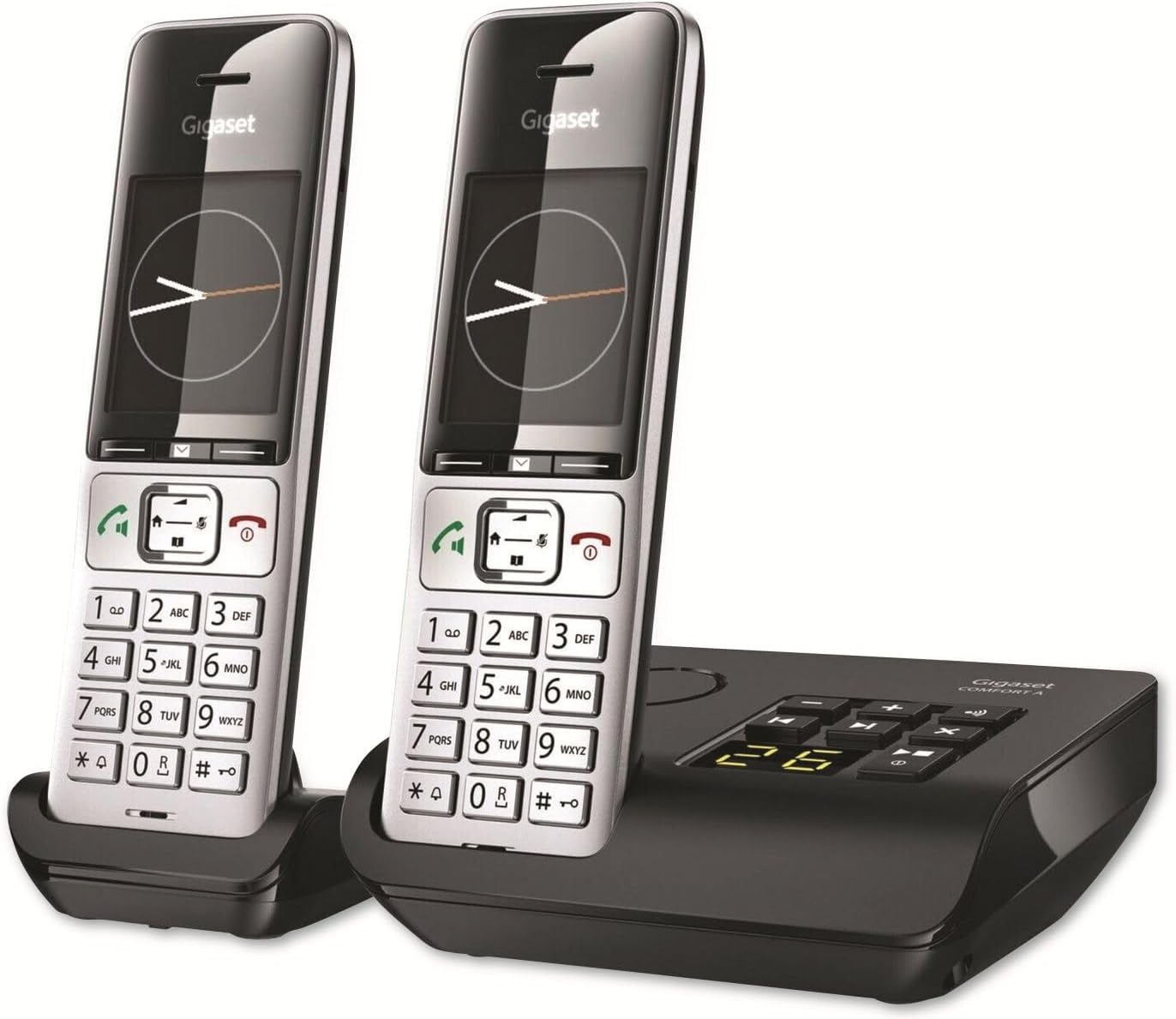 Gigaset COMFORT 500A duo Schnurlostelefon-Set mit