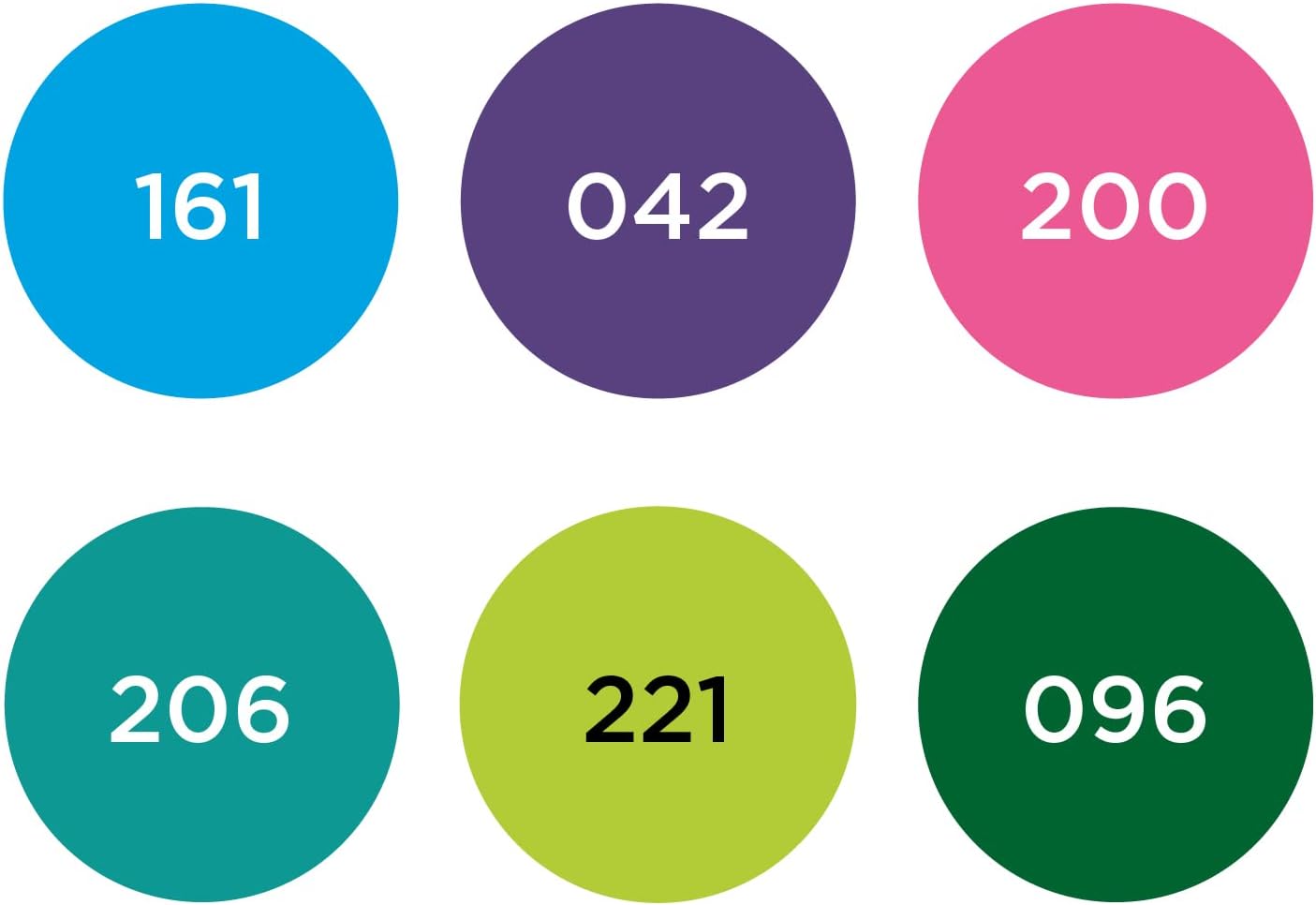 Molotow One4All 127HS Acryl Marker Basic-Set 2 (2,0 mm Strichstärke, hochdeckend und permanent, UV-beständig, für fast alle Untergründe) 6 Stück sortiert