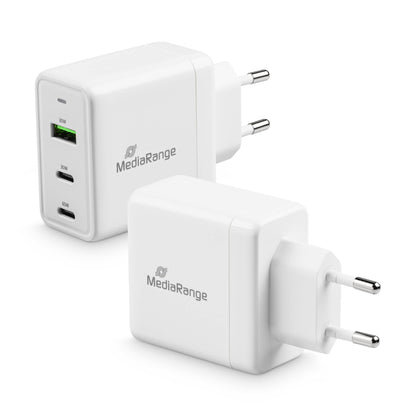 MediaRange 65W USB A/2x USB C Quick Charge Ladeada