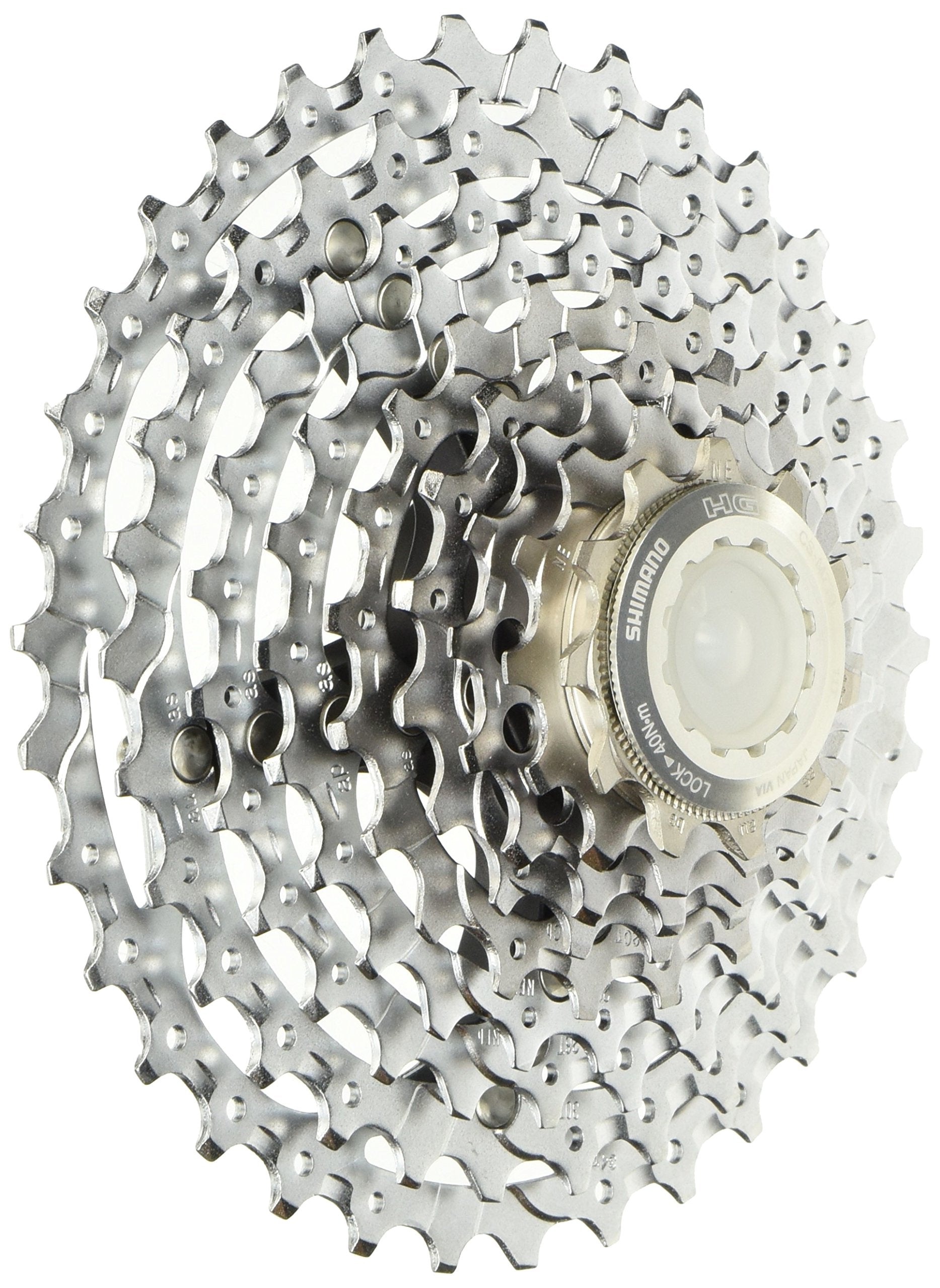 SHIMANO XT M770 9spd cassette Silver 11-32T