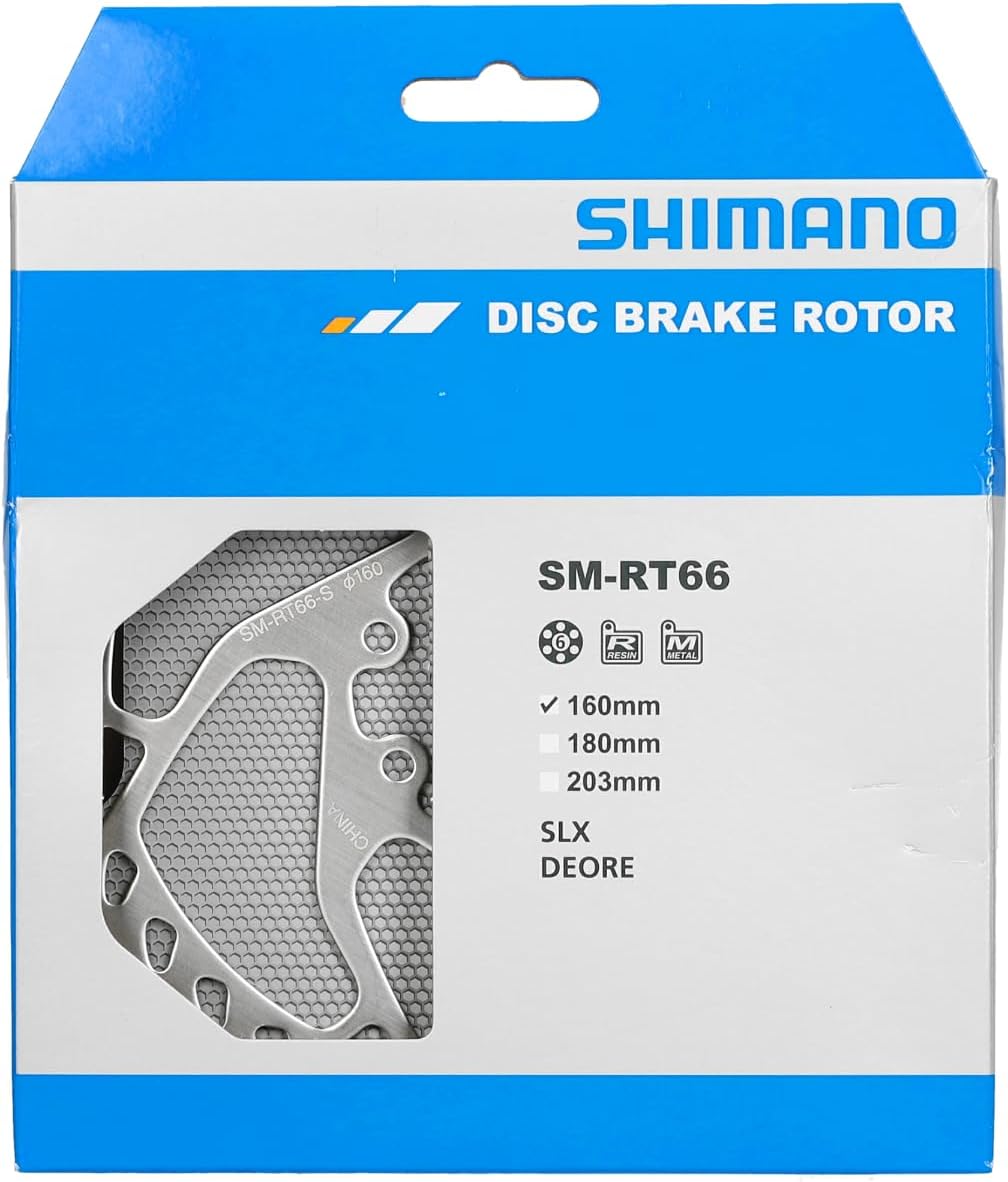 Shimano Smrt66 6 Bolt Slx Rotor Black 16 cm Slx Rotor