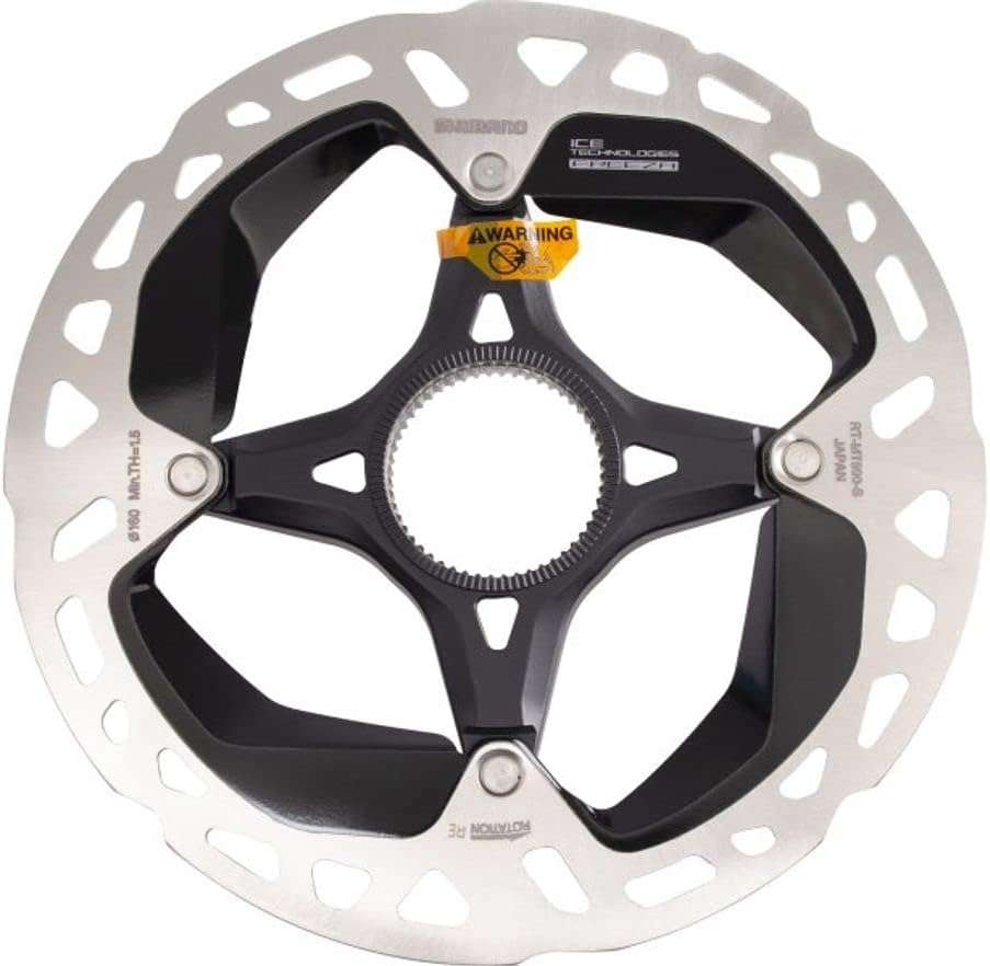 Shimano RT-MT900 disc rotor with internal lockring, Ice Tech FREEZA, 203 mm