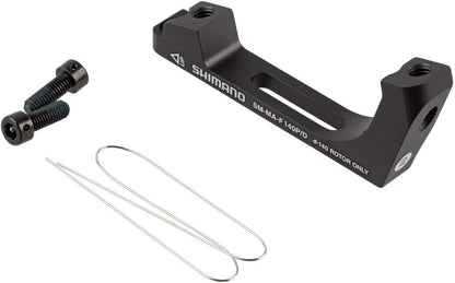 Shimano Adapter for post type calliper, for 140 mm Flat type fork mount