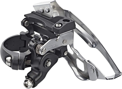 Shimano Deore T6000-L triple front derailleur, top swing, dual pull, 66-69