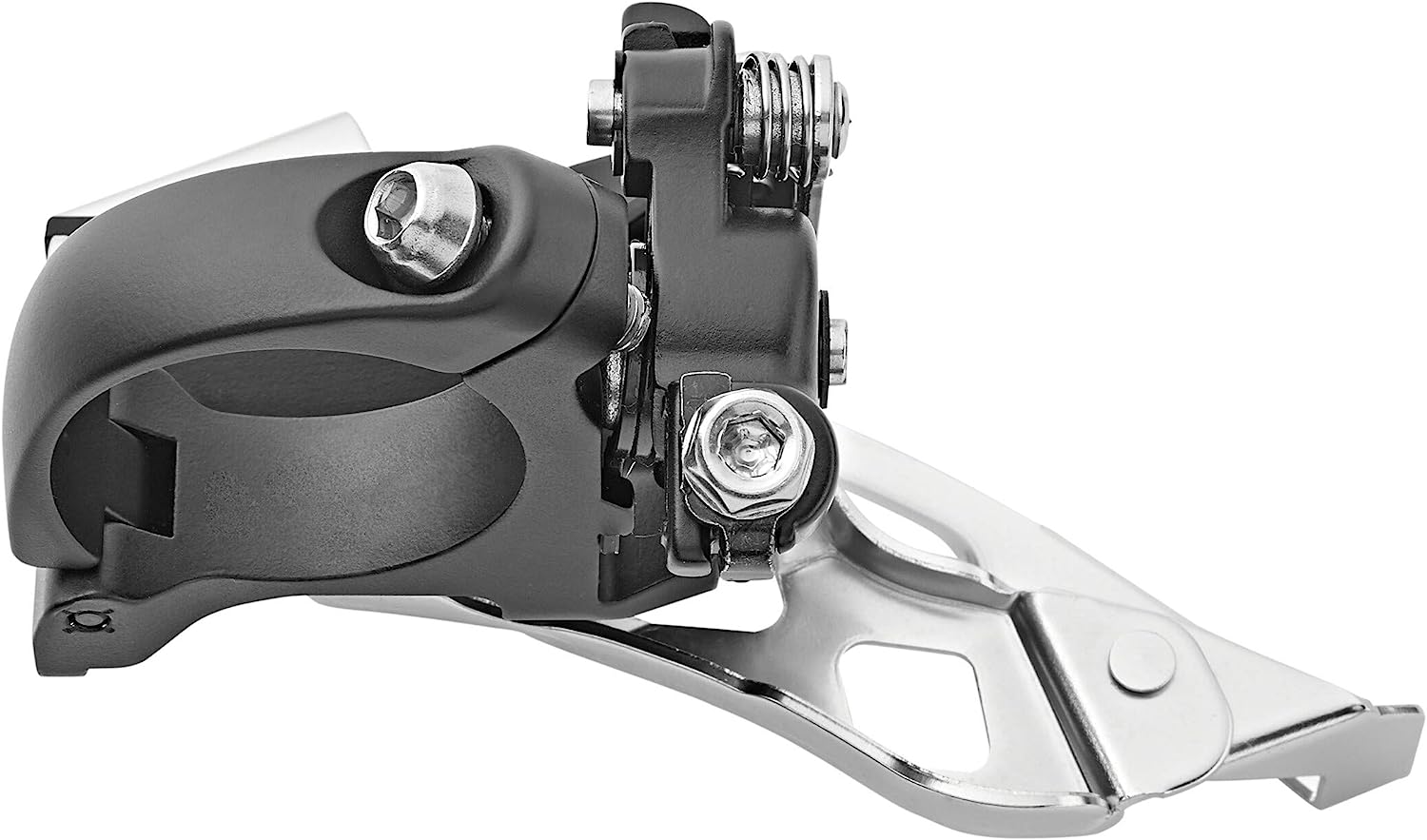 Shimano Deore T6000-L triple front derailleur, top swing, dual pull, 66-69