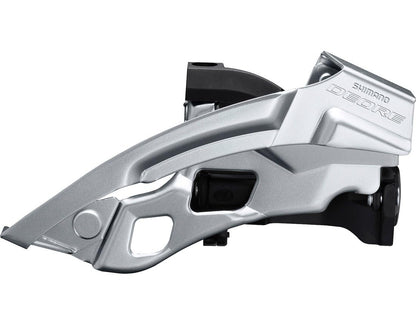 Shimano Deore T6000-L triple front derailleur, top swing, dual pull, 66-69