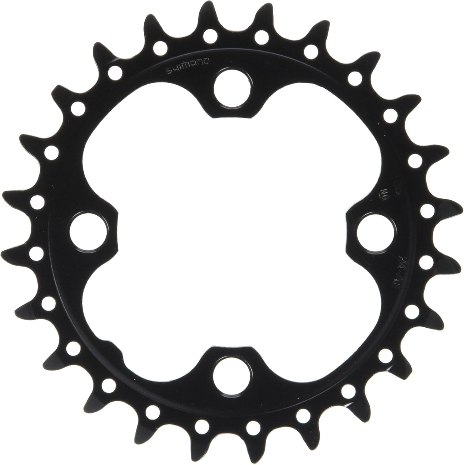 Shimano FC-M660-10 chainring, 24T, black