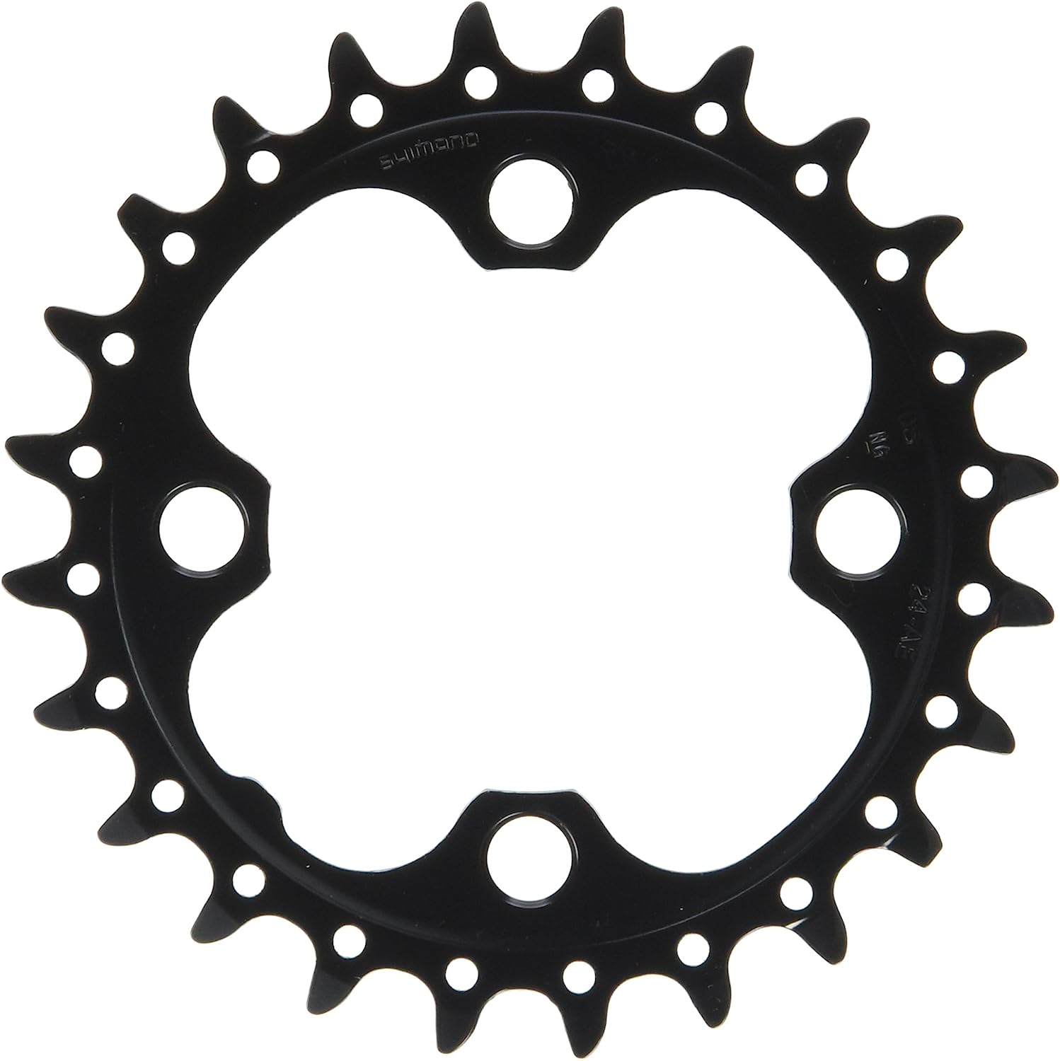 Shimano FC-M660-10 chainring, 24T, black