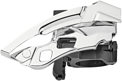 Shimano FD-T8000-H XT triple front derailleur, 10-speed, top swing, 63-66 deg