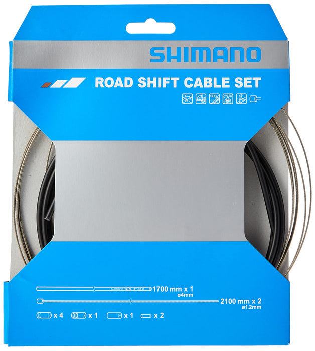 SHIMANO Road Acer Cable and Sleeve Black 2016